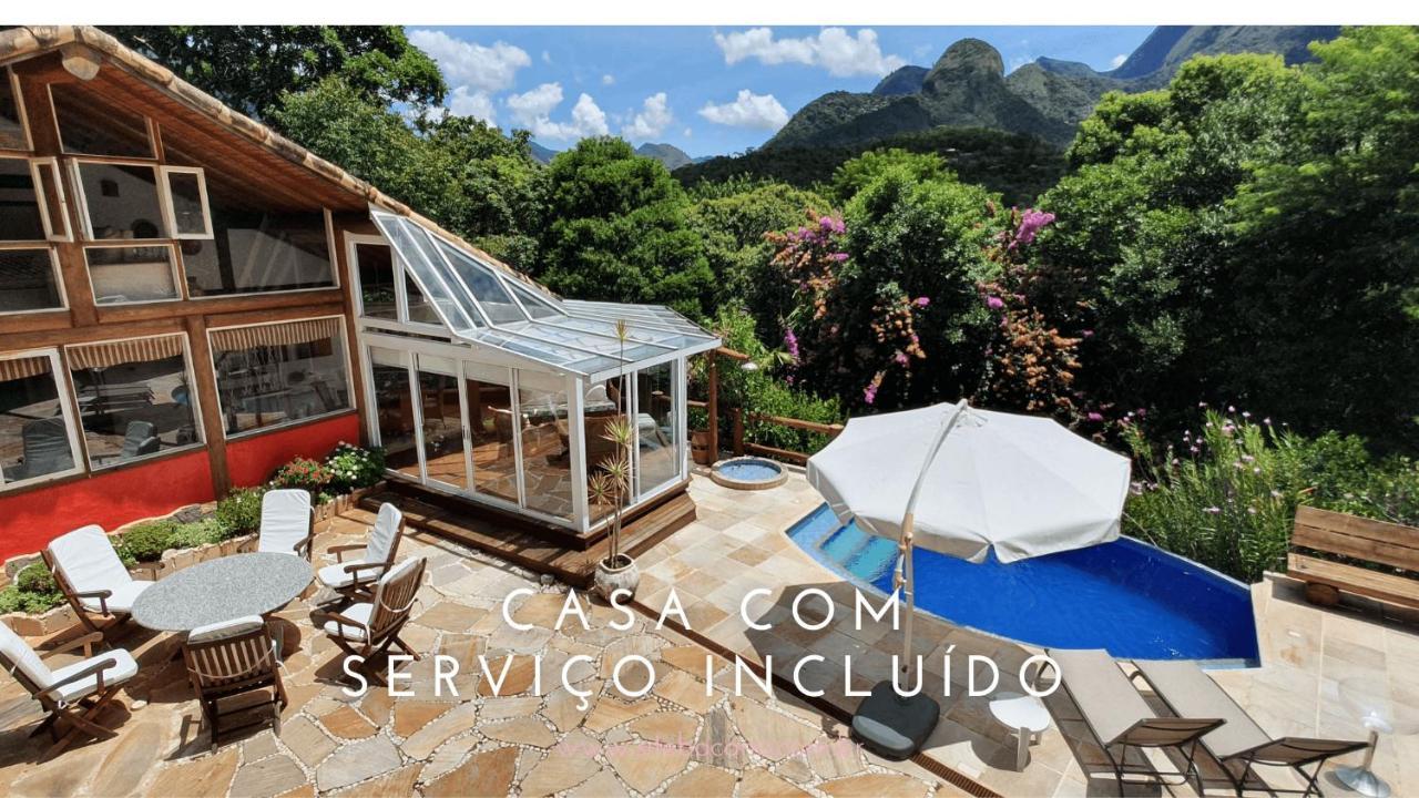 Casa Maria Comprida, Servico Incluido, Linda Vista Petrópolis المظهر الخارجي الصورة
